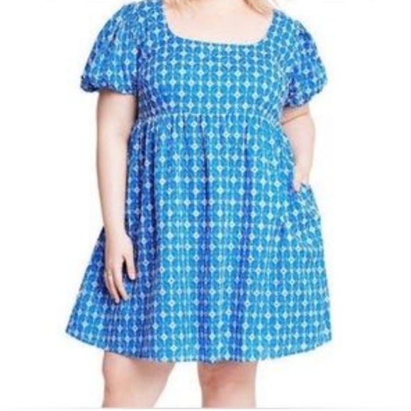Rhode X Target Mini Dress Bright Blue, Multiple sizes Available NWT - Picture 2 of 3